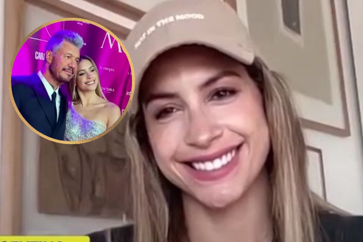 Milett Figueroa y Marcelo Tinelli.