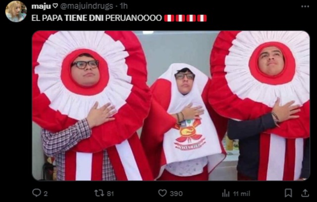 Memes del papa peruano, León XIV