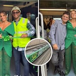 ¡A otro nivel! Alejandra Baigorria lleva su marca al tren eléctrico con ambiciosa campaña publicitaria