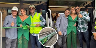 ¡A otro nivel! Alejandra Baigorria lleva su marca al tren eléctrico con ambiciosa campaña publicitaria