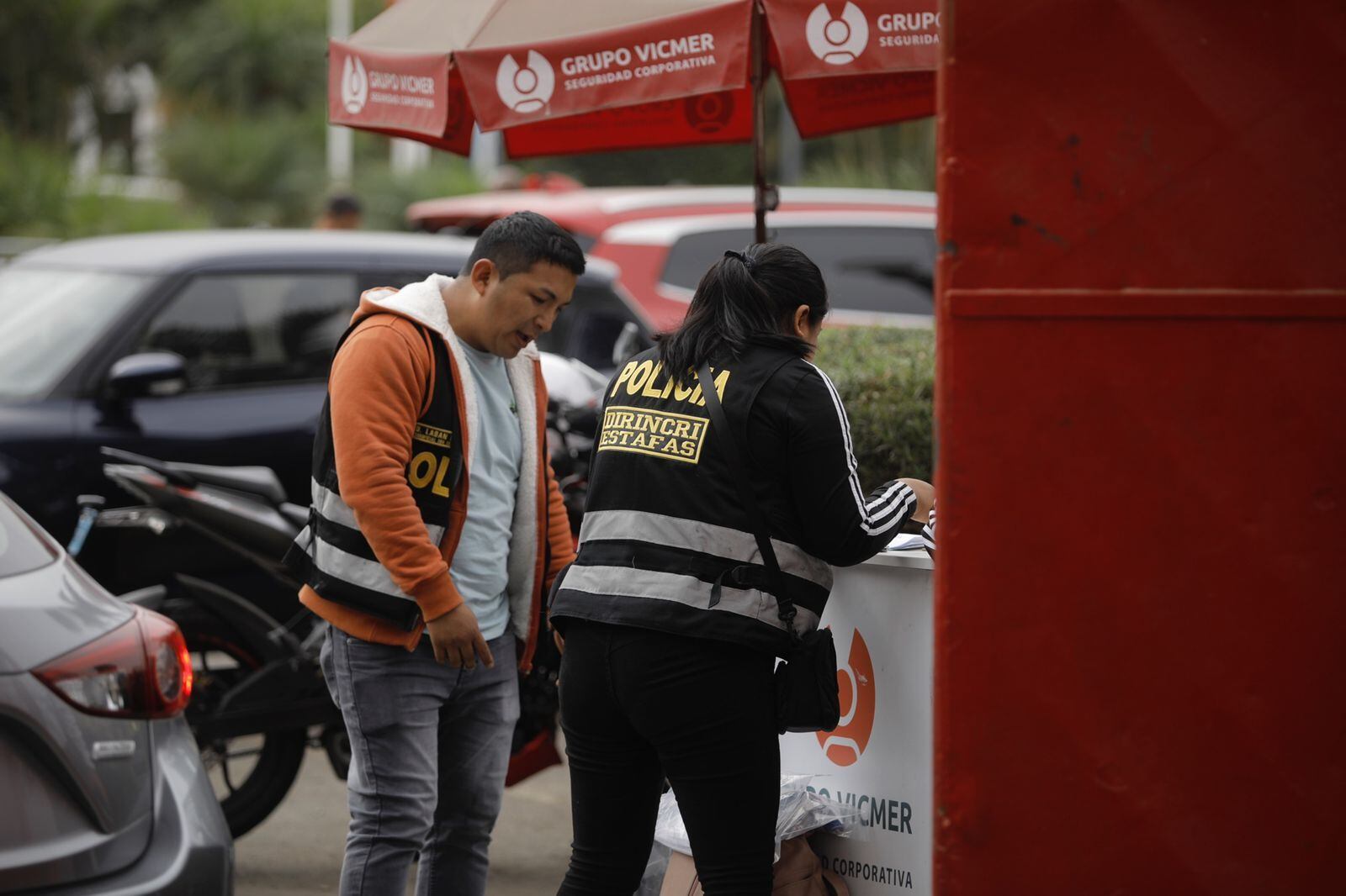 Diligencias fiscales en Videna de San Luis, sede de la Federación Peruana de Fútbol (FPF). (Foto: Joel Alonzo/ @photo.gec)
