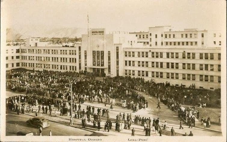 Lo que era el Hospital Obrero de Perú.