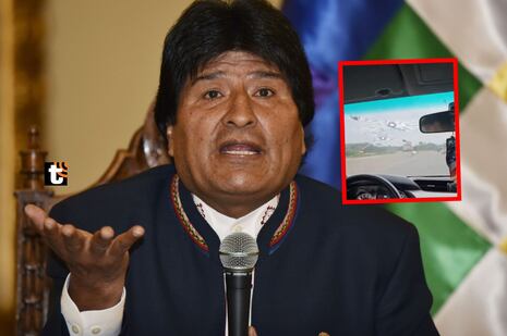 Evo Morales denuncia presunto intento de asesinato, dispararon contra su camioneta: VIDEO IMPACTANTE