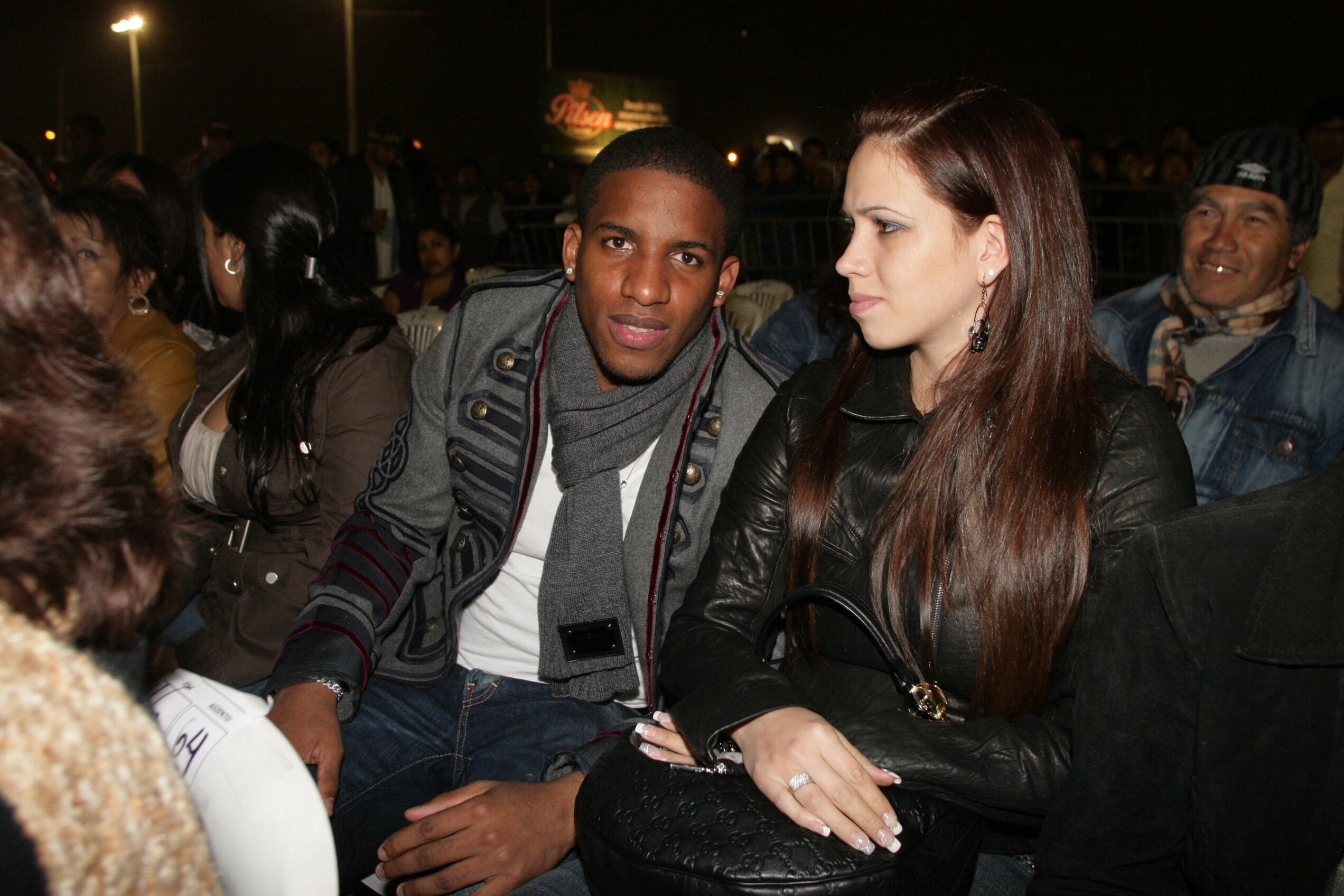 Jefferson Farfan y Melissa Klug