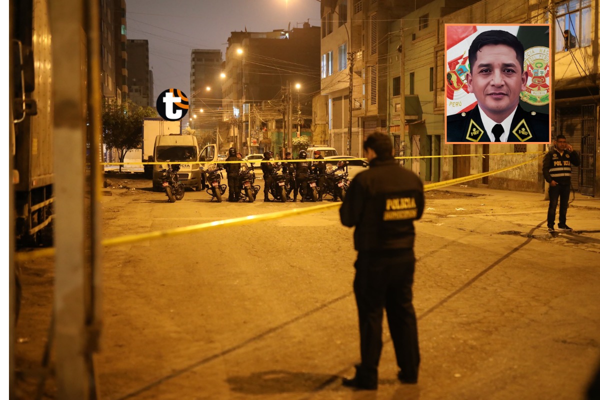 Policía fue asesinado por delincuentes extranjeros en La Victoria. (@gec)