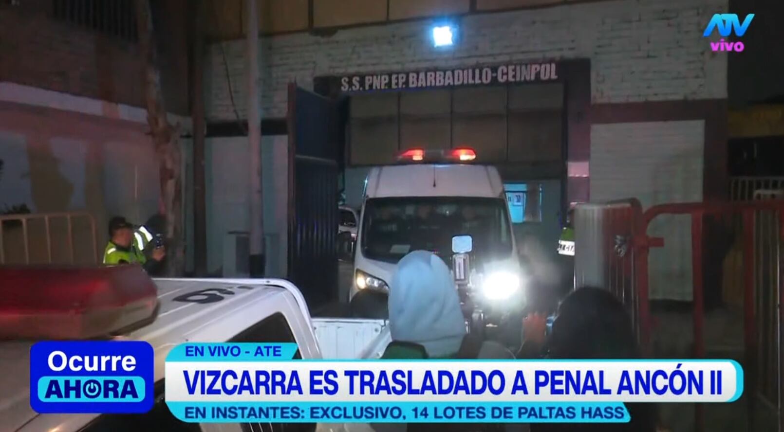 Martín Vizcarra acusa al gobierno de Diana Boluarte de dejar el penal de Barbadillo para ser traslado al penal Ancón II.