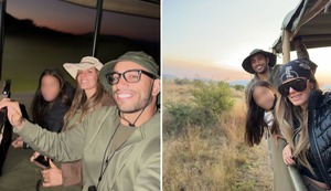 ¡Amor a prueba de todo! Said Palao y Alejandra Baigorria reaparecen juntos en viaje a Sudáfrica