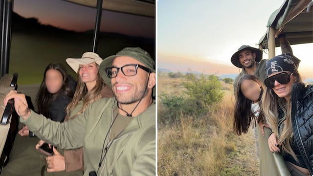¡Amor a prueba de todo! Said Palao y Alejandra Baigorria reaparecen juntos en viaje a Sudáfrica