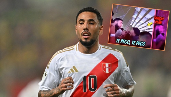 TROME | Sergio Peña es captado en discusión en una fiesta (Amor y Fuego)