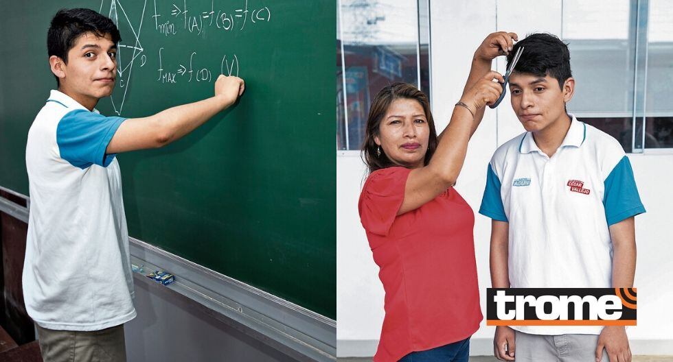 Alessandro ingresó a la UNI con 17 años y su mamá dio la receta para que rinda en el colegio.