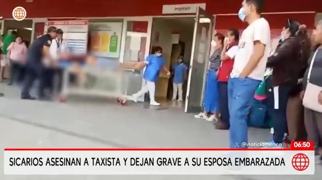 Ambas víctimas fueron llevadas al hospital.