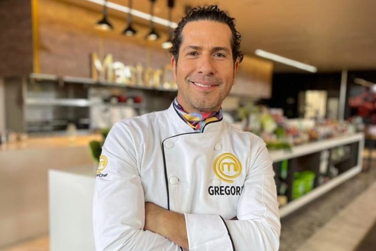 Gregorio Pernía como participante de MasterCheff Colombia. (Foto: Gregorio Pernía / Instagram)
