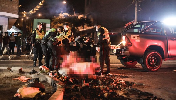 Hallan cadáver de hombre quemado basural