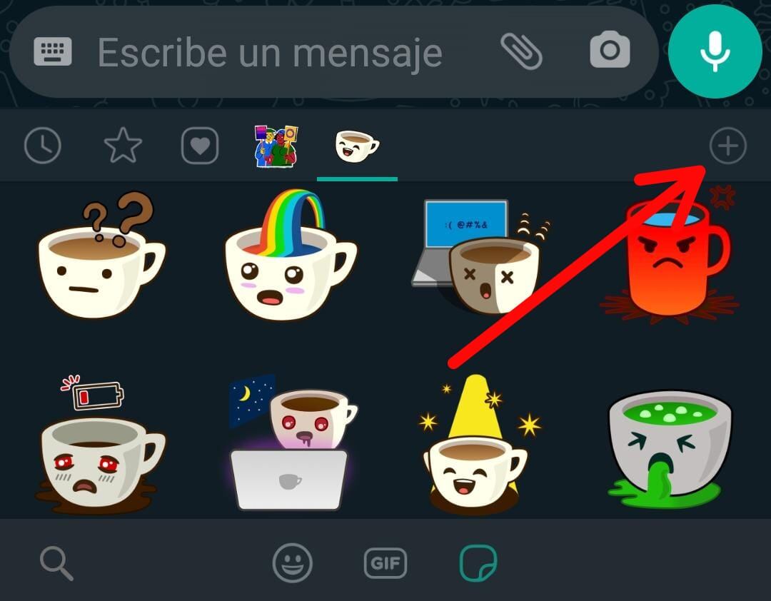 (Foto: Ícono de la cruz encerrada en un círculo para descargar stickers)