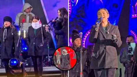 ¡Se pelaban de frío! Corazón Serrano cantó a –5 °C en Puno