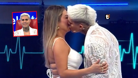 TROME - Pamela y Paul Michael recrean el primer beso y los coqueteos que se lanzaron: “Amor a primera vista”