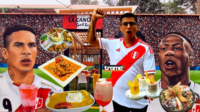 Salen platos inspirados en los seleccionados de Jorge Fossati por el partido Perú vs Chile. (Trome / Isabel Medina)