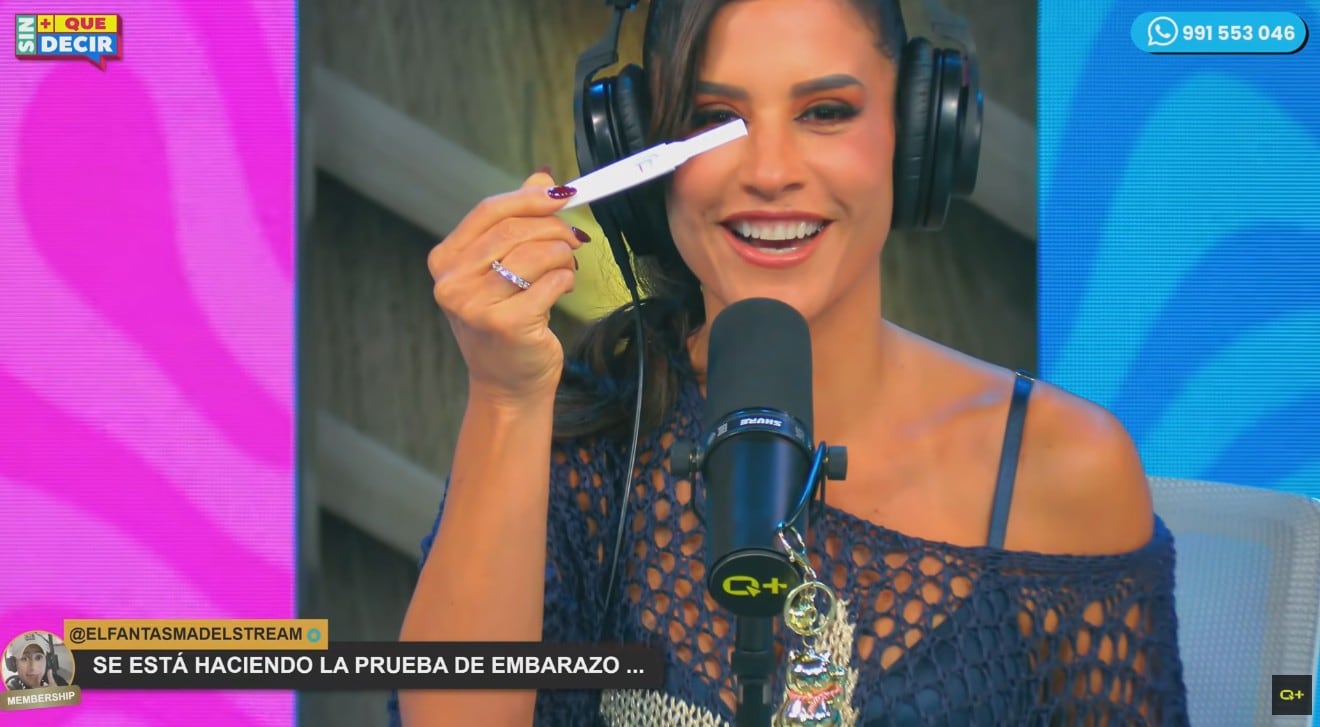 María Pía Copello queda en shock con resultado de prueba de embarazo.