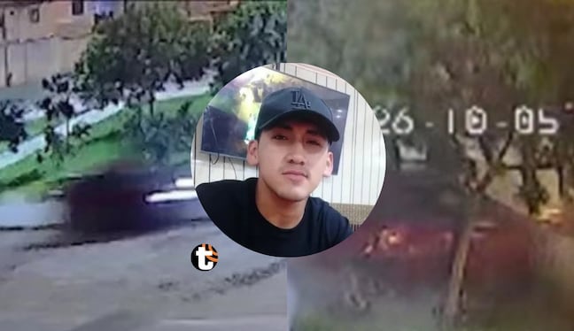 Joven se estrella violentamente en Villa El Salvador