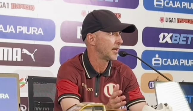 Javier Rabanal compartió su análisis del duelo entre Universitario y Sporting Cristal. (YouTube)