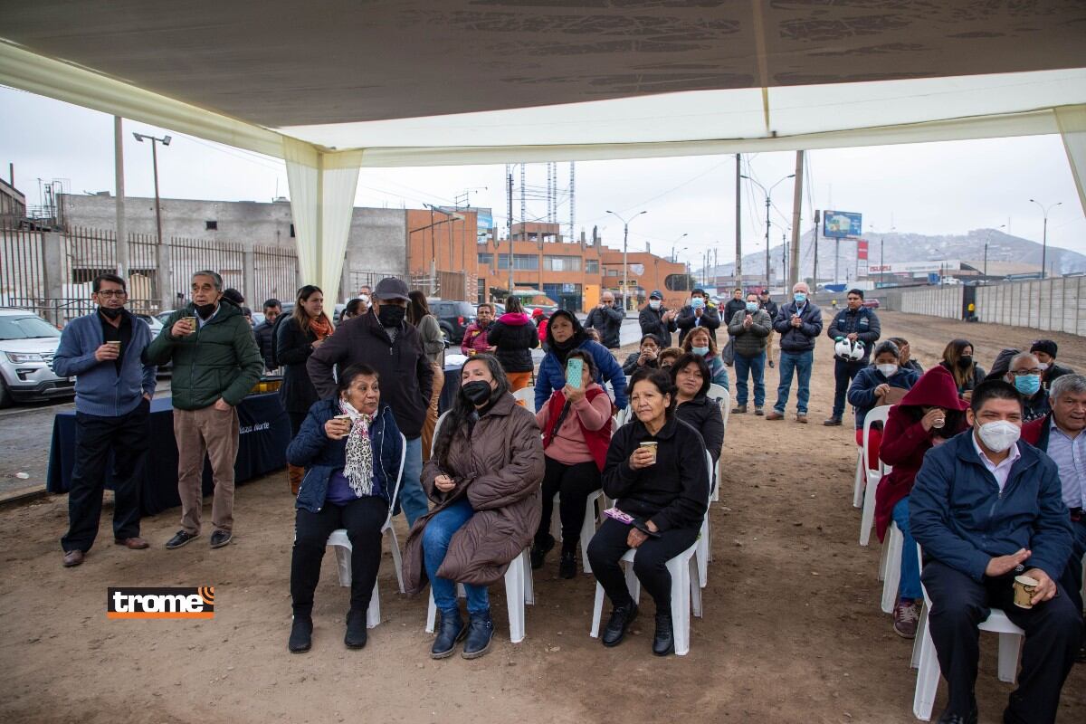 Plaza Norte financia y ejecuta remodelación y recuperación en zona de Fiori que por años estuvo con informalidad e inseguridad. Vecinos expresaron su satisfacción por iniciativa privada. (Entrevista: Isabel Medina / Trome)