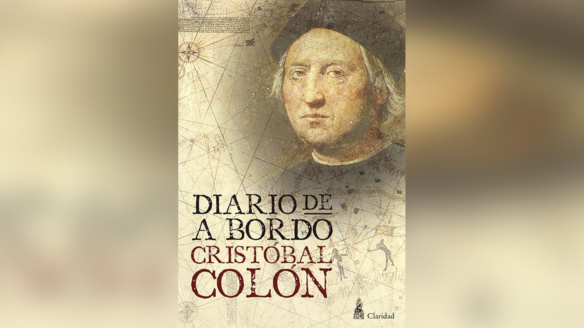 Portada del libro Diario de a bordo Cristóbal Colón. Foto: Internet.