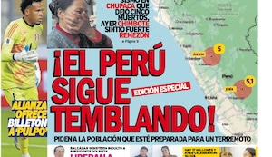 ¡EL PERÚ SIGUE TEMBLANDO!