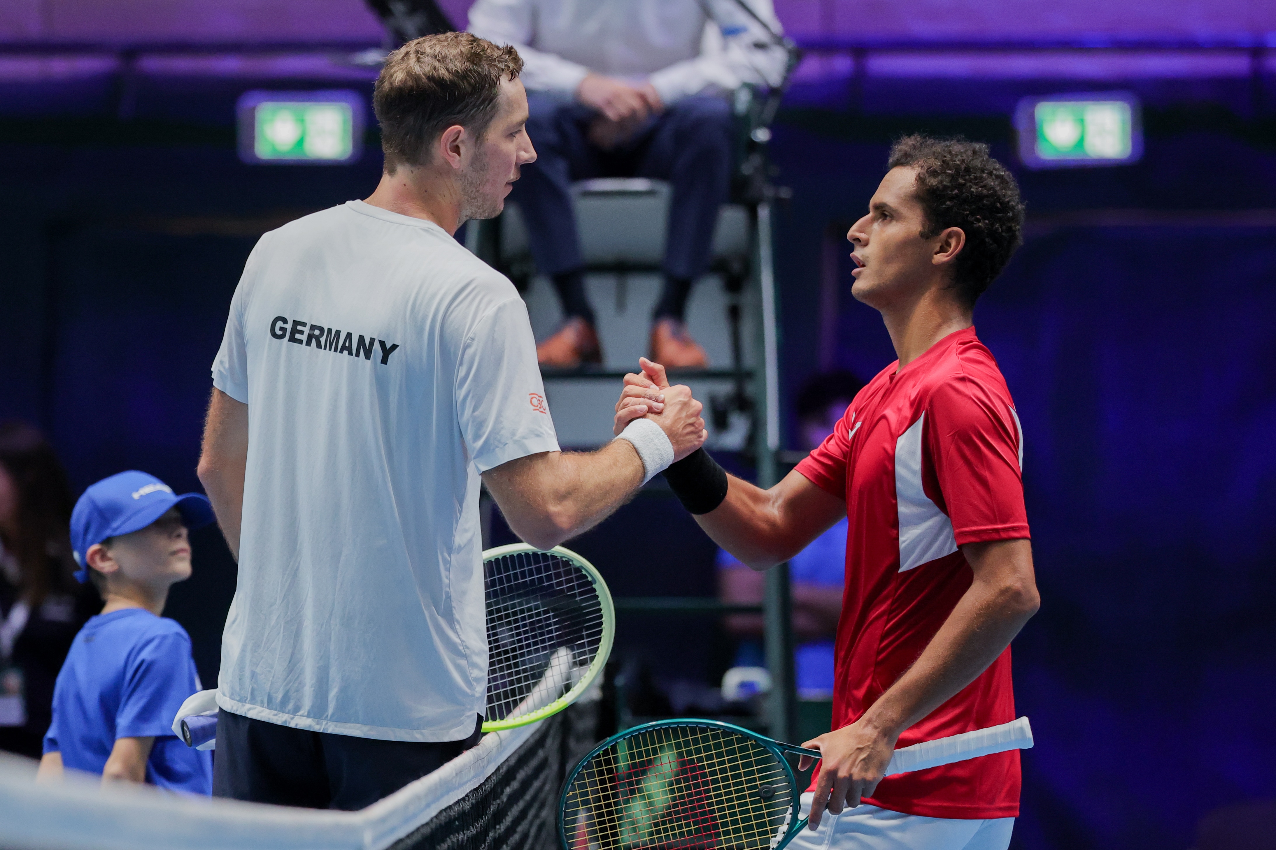 Juan Pablo Varillas no pudo con el favorito Jan-Lennard Struff.
(Rolf Vennenbernd/dpa via AP)
