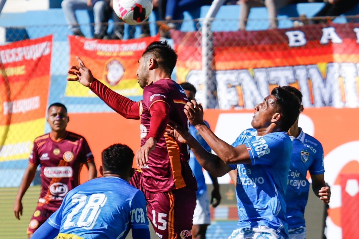 Los Chankas cayeron goleados 4-0 ante ADT en Tarma (Foto: Liga1)