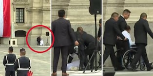 ¡Imprevisto en Palacio de Gobierno! Integrante de la Marina se descompensa antes de ceremonia de Keiko Fujimori