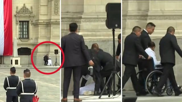 ¡Imprevisto en Palacio de Gobierno! Integrante de la Marina se descompensa antes de ceremonia de Keiko Fujimori