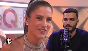 María Pía se hace ‘la loca’ cuando le preguntan por Mario y su llamada a Vania: “Soy ciega, sorda y muda”