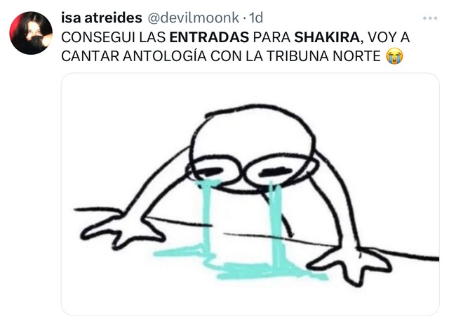 Shakira y los memes que dejó la venta de entradas para conciertos. (Fotos: Trome - Twitter)