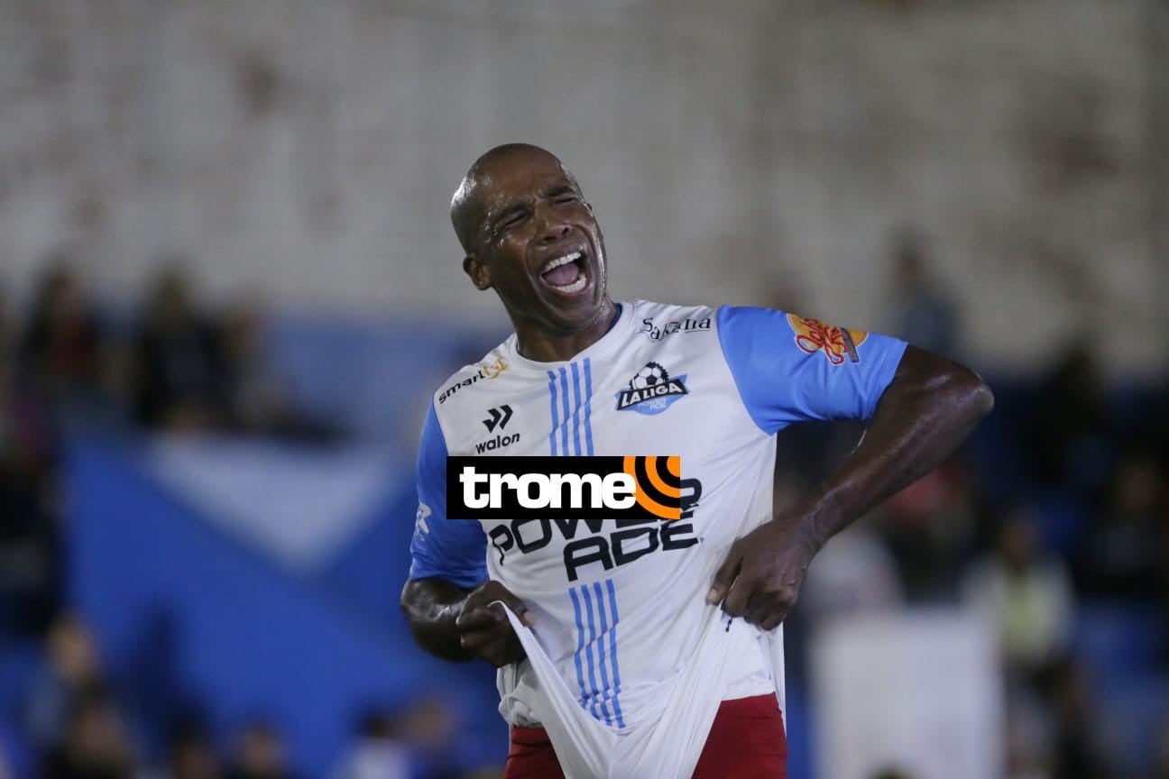Cuto Guadalupe jugó en el ‘Partido de las estrellas'. (Foto: César Bueno/TROME).