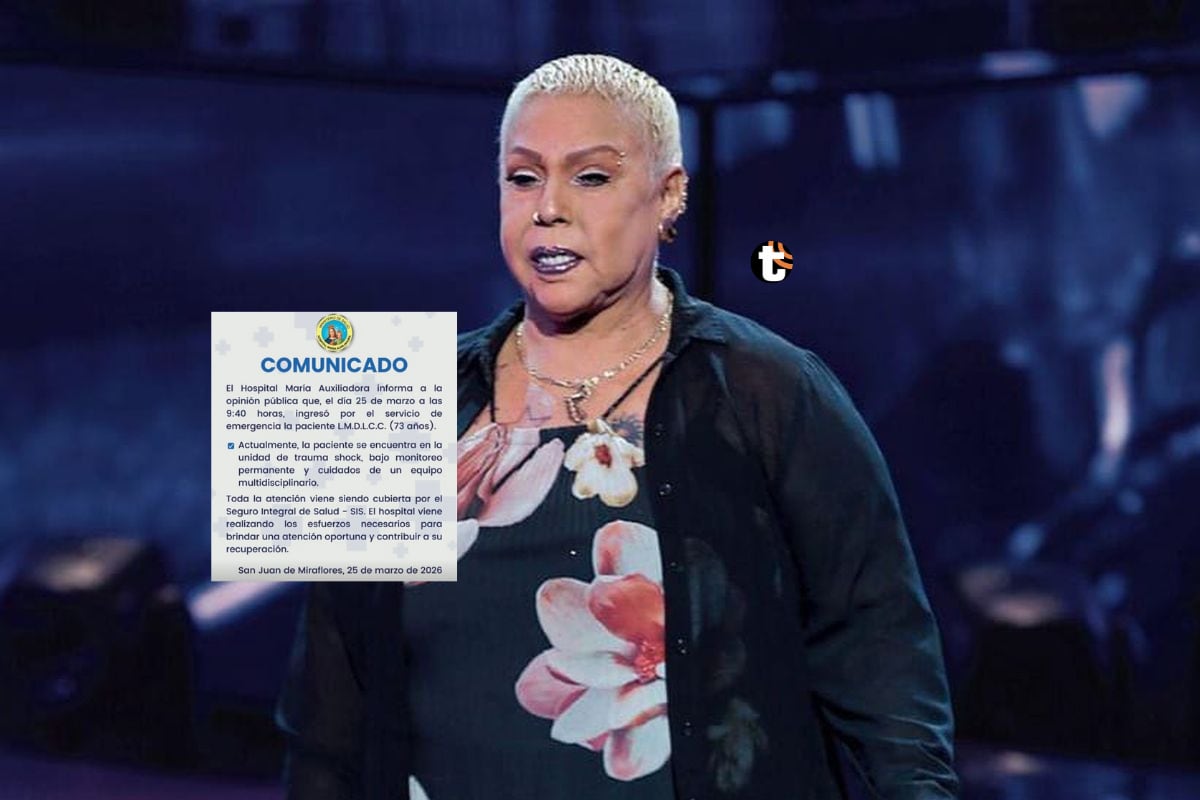 Hospital María Auxiliadora emitió comunicado sobre estado de salud de la cantante criolla Lucía de la Cruz