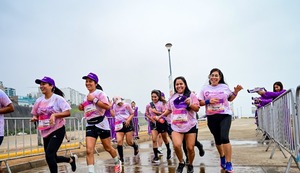 Cientos de runners participaron en la primera ‘carrera sucia’ del Perú