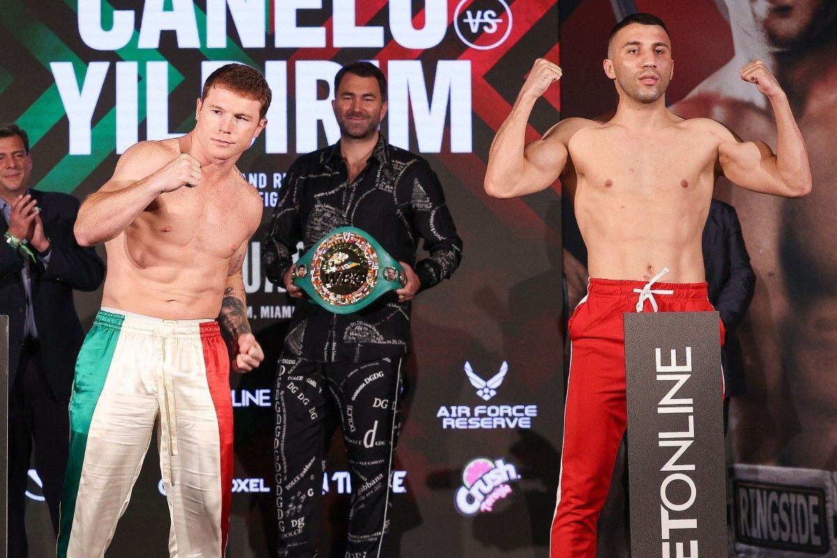 Todo listo para el gran combate entre Canelo Álvarez y Avni Yildirim. (Agencias)