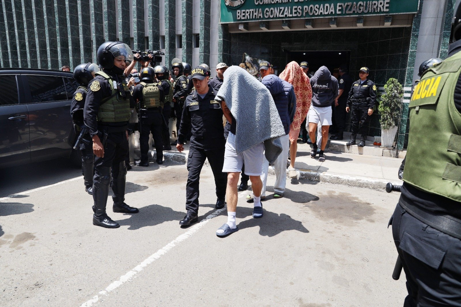 Seis sospechosos quedaron retenidos por abuso contra estudiante del Liceo Naval Almirante Guise. (Poder Judicial)