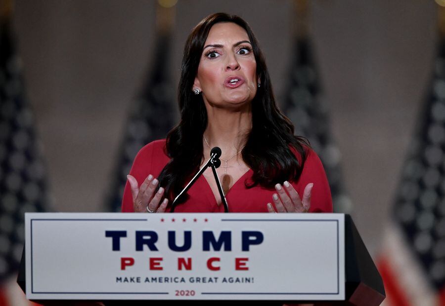 Jeanette Núñez, vicegobernadora de Florida destacó: “Queremos ver una Cuba libre y en manos democráticas”. (Foto: Olivier DOULIERY / AFP).