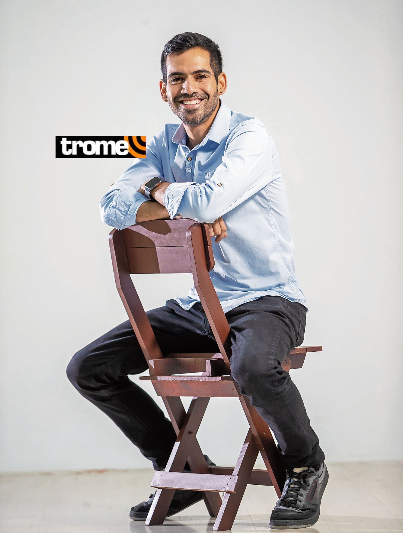 Luis José Ocampo en entrevista para Trome. (Foto: Allengino Quintana)