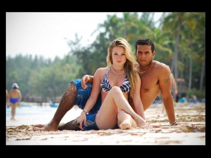 Leslie Shaw y Miguel Cevasco