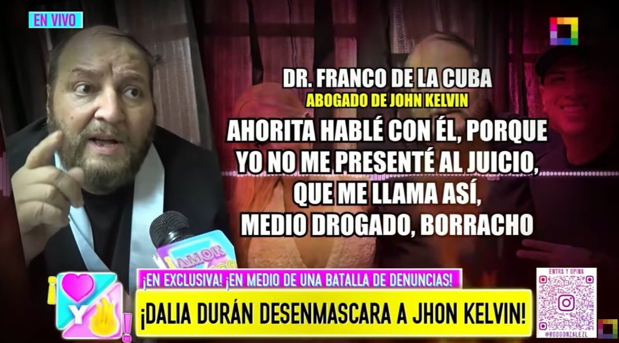 Audio de Ricardo Franco de la Cuba involucra a John Kelvin.