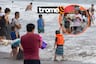 Agua Dulce se llenó de bañistas tras fuerte golpe de calor en Lima este fin de semana
