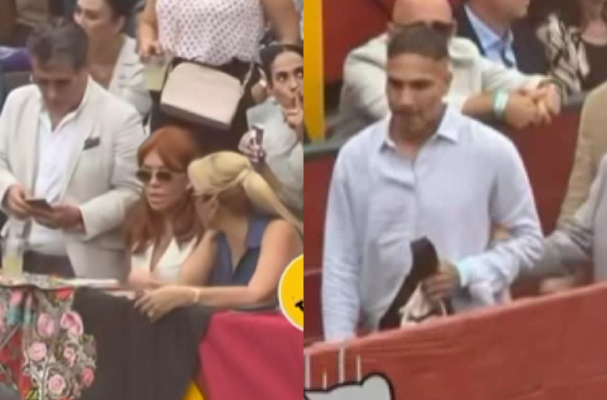 Magaly Medina y Paolo Guerrero asistieron a una corrida en domingo 25 de octubre en la Plaza de Acho de Lima. (Foto: Instagram / Instarandula)