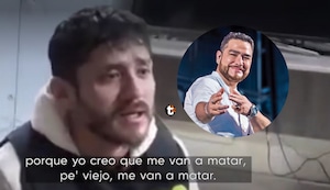 ‘El Italiano’, el confeso asesino de Paul Flores, teme ahora ajuste de cuentas en penal: “Me van a matar”