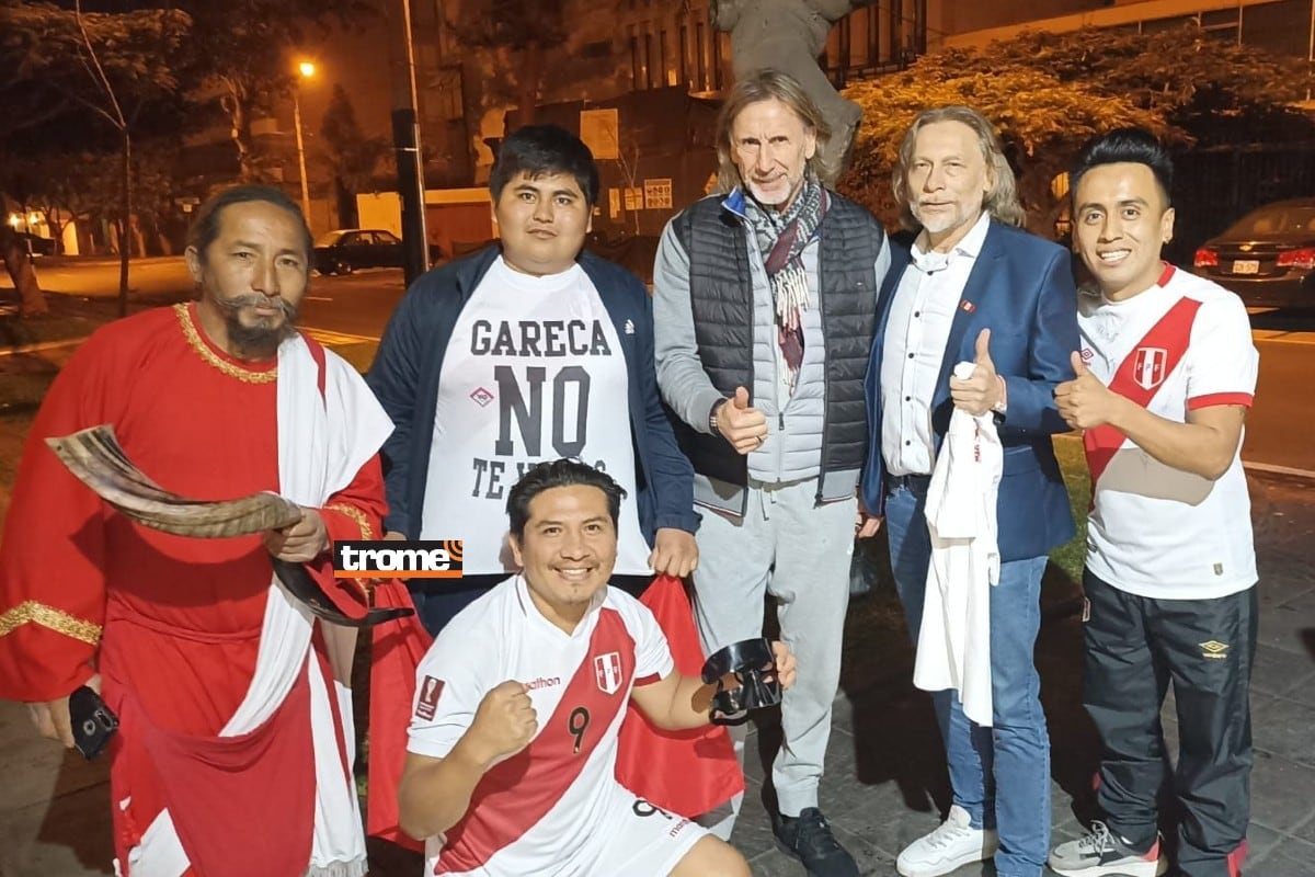 Hinchas conocieron a Ricardo Gareca a pocos días de su viaje a Argentina (Entrevista: Isabel Medina / Trome)