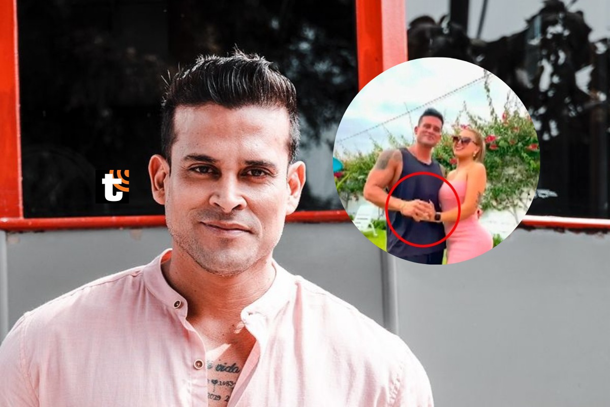 Parece que Christian Domínguez continúa con las mismas técnicas de seducción.