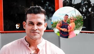 El ‘modus operandi’: Christian Domínguez posa con rubia ‘fan’ agarrado de la manito después de concierto