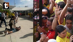 Argentina vs. Colombia: imágenes de los disturbios causados por los hinchas en la final de la Copa América 2024