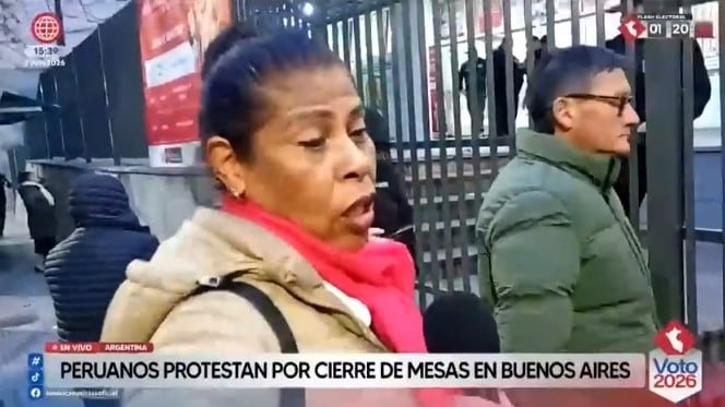 Confusión con el horario generó reclamos en compatriotas.